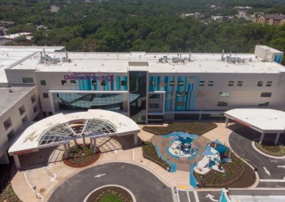 Construction of New Children’s Hospital Addition in NW Florida Had to Weather Several Storms