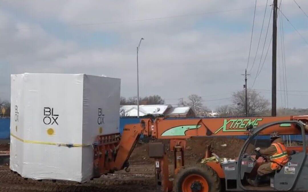 Modular Construction Bathroom Installation