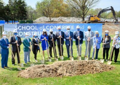 MTSU Celebrates with Groundbreaking for New $40.1M School of Concrete and Construction Management Building