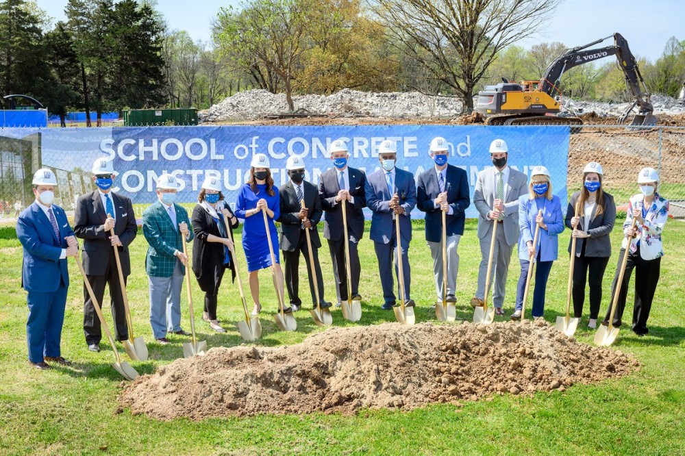 MTSU Celebrates with Groundbreaking for New $40.1M School of Concrete and Construction Management Building