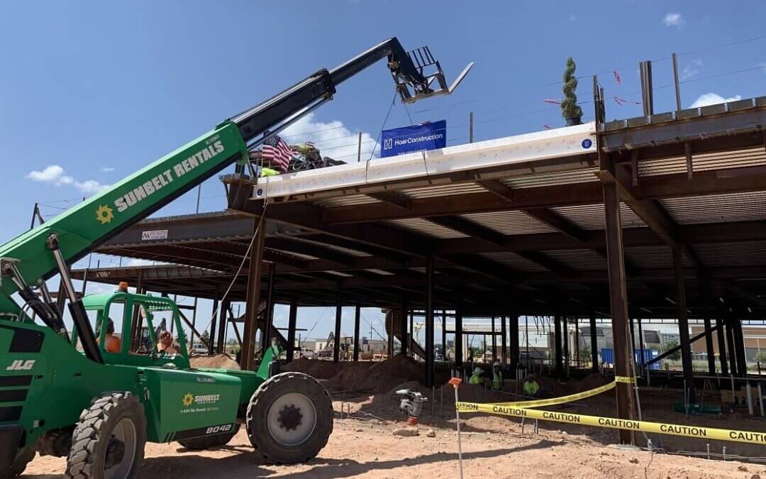 Hoar Tops Out on Covenant Health Hobbs Hospital in New Mexico