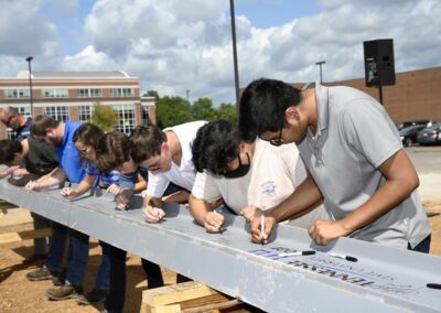 MTSU Celebrates Concrete, Construction Building Progress With Topping-Out Ceremony