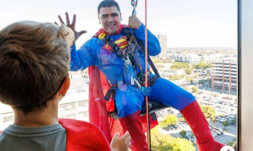 Superheroes Descend on Children’s of Alabama, Bringing Smiles to Patients