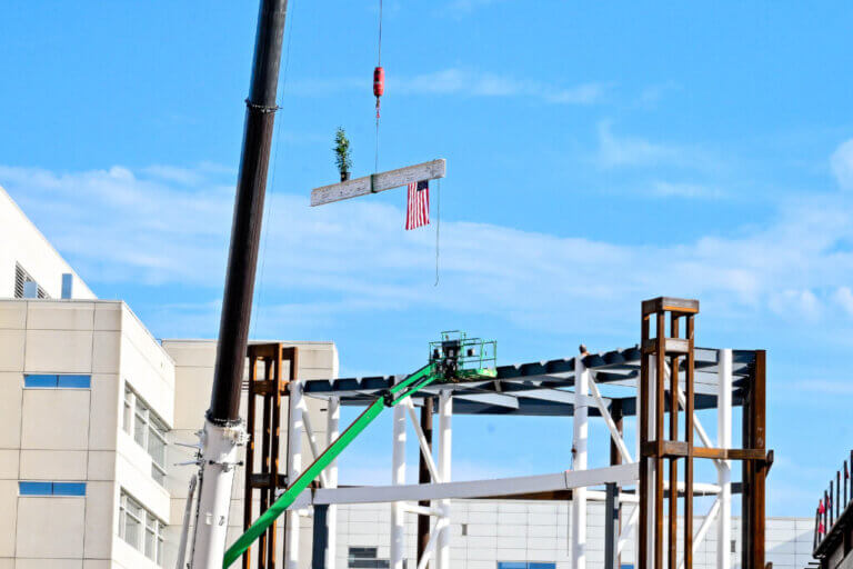 SGMC Health Celebrates Topping Out Milestone for Main Campus Expansion